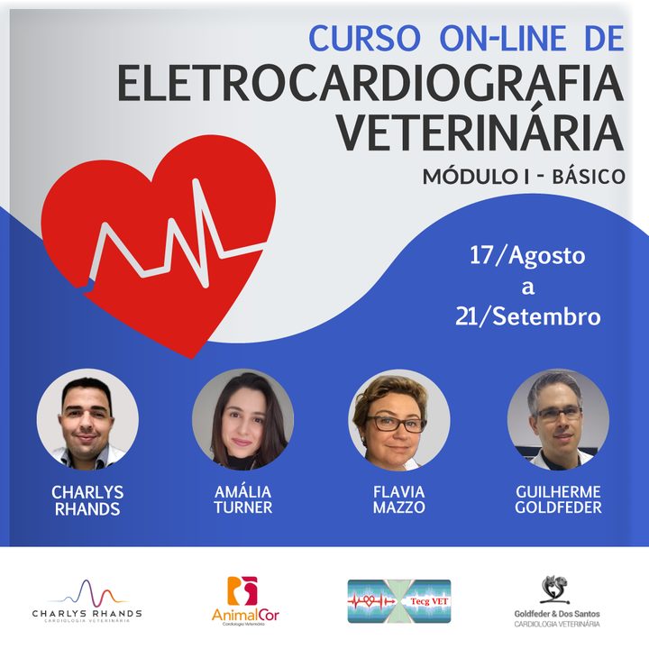 Curso On-line de Eletrocardiografia Veterinária 2020