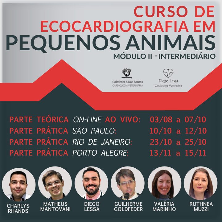 Curso de Ecocardiografia em Pequenos Animais 2020