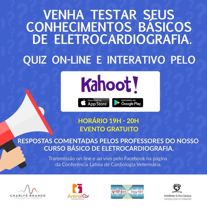 Quiz on-line e interativo de Eletrocardiografia 2020