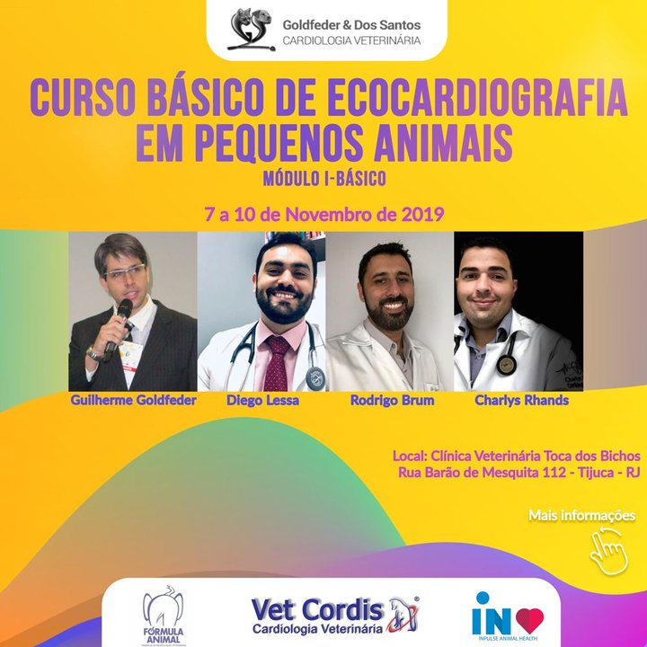 Curso Básico de Ecocardiografia em Pequenos Animais 2019