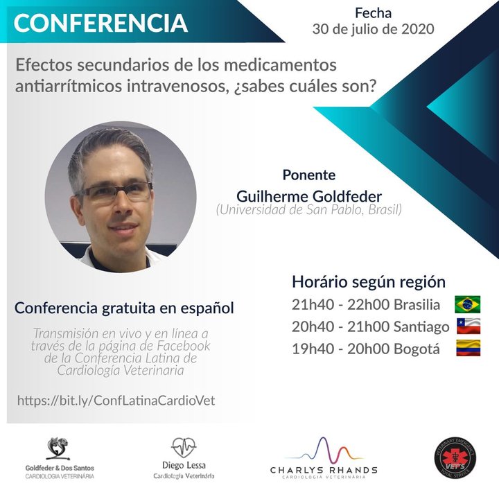 Conferencias gratuitas de la Sociedad de Cardiólogos Veterinarios de Latinoamérica 2020